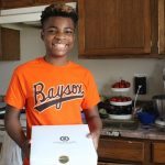 A 13-year-old runs his own bakery and matches every sale with a donation to the homeless